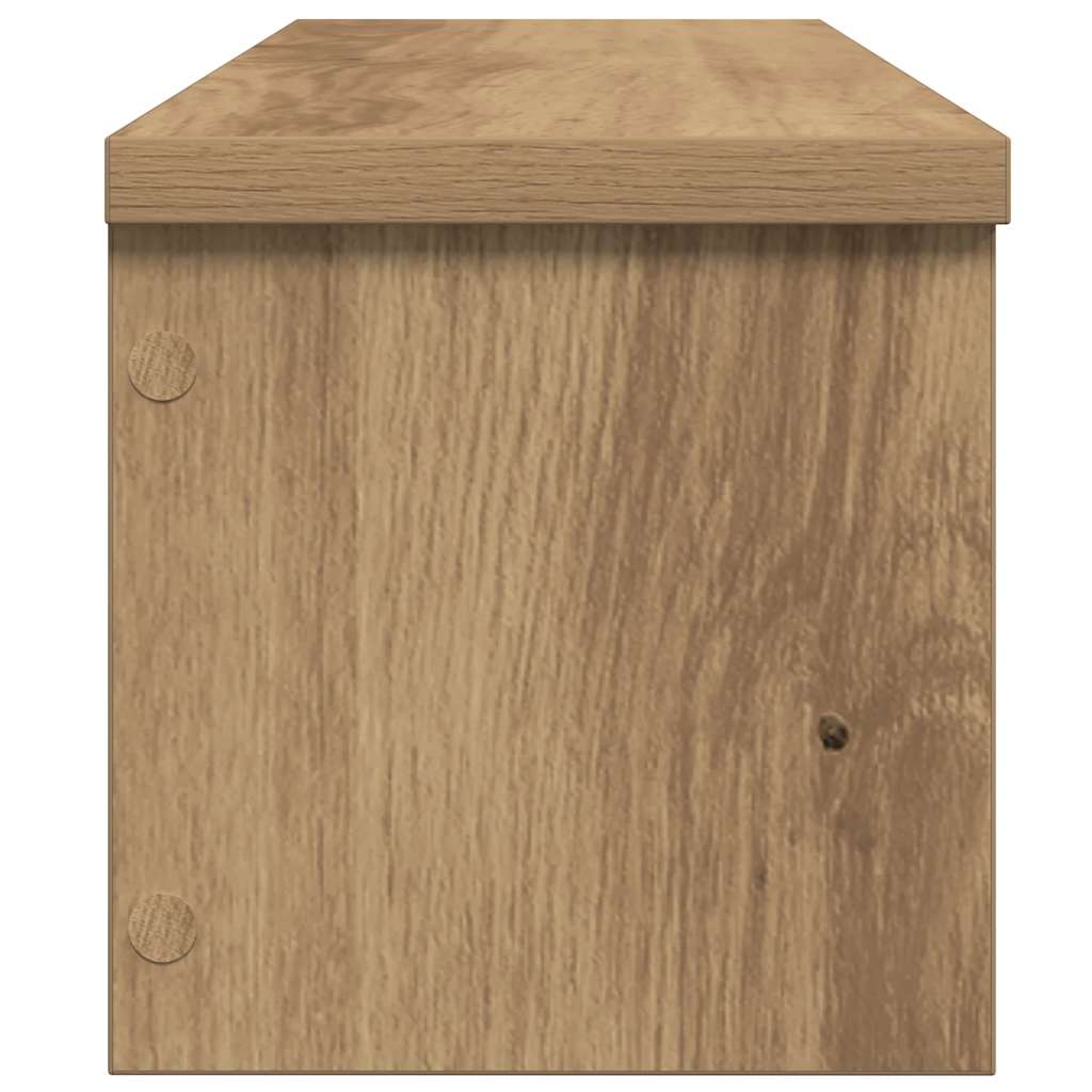 vidaXL Küchenregale Stapelbar 2 Stk. Artisan-Eiche 50x15x16 cm
