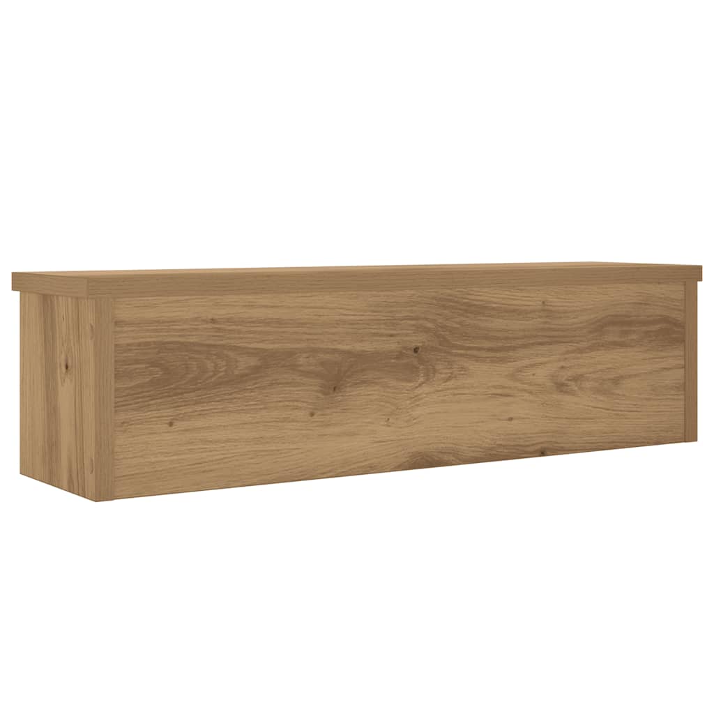 vidaXL Küchenregale Stapelbar 2 Stk. Artisan-Eiche 50x15x16 cm
