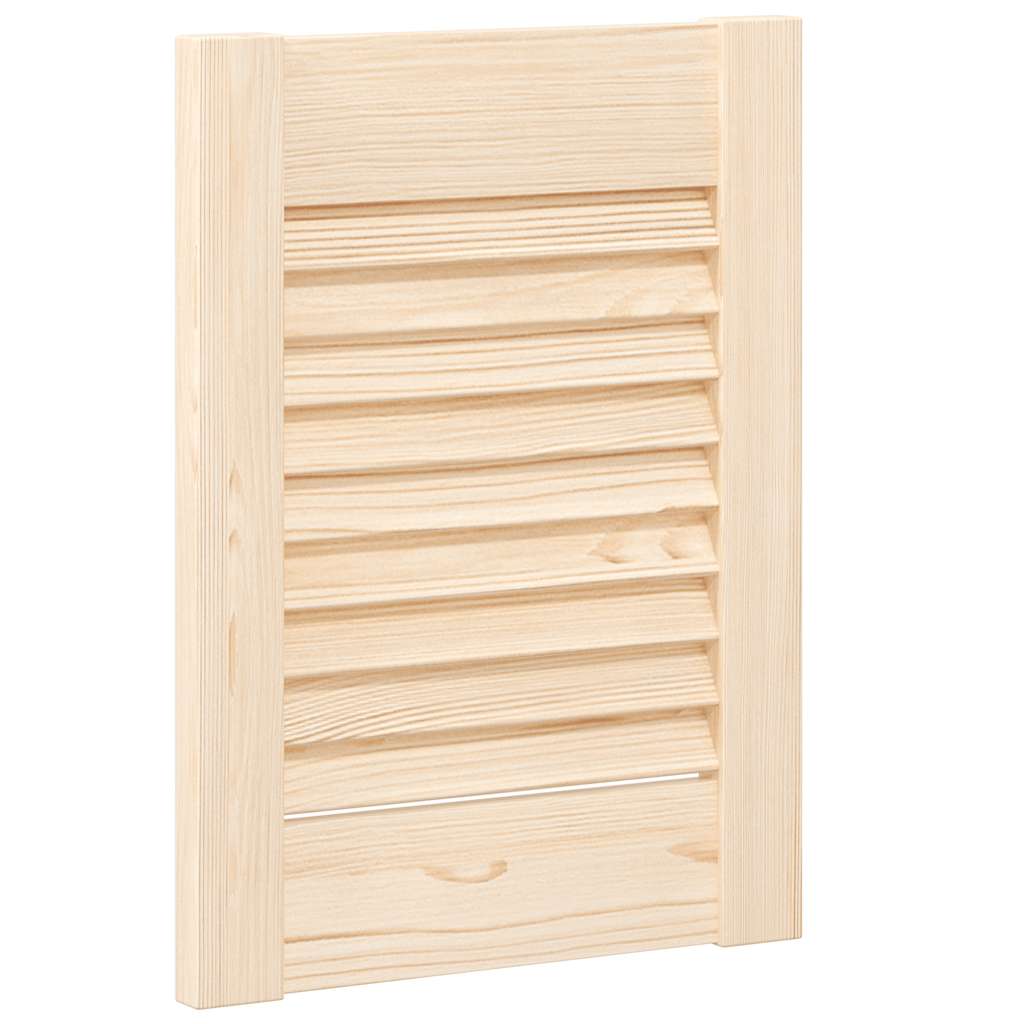 vidaXL Schranktür Lamellen-Design 39,5x29,5 cm Massivholz Kiefer