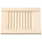 vidaXL Schranktür Lamellen-Design 39,5x29,5 cm Massivholz Kiefer