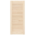 vidaXL Schranktüren Lamellen-Design 4 Stk. 69x29,5cm Massivholz Kiefer