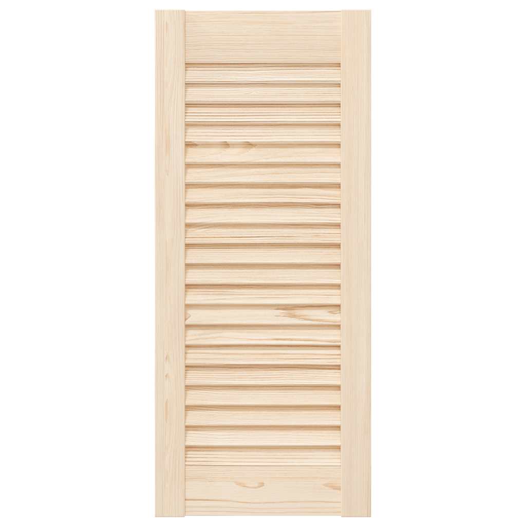 vidaXL Schranktüren Lamellen-Design 4 Stk. 69x29,5cm Massivholz Kiefer