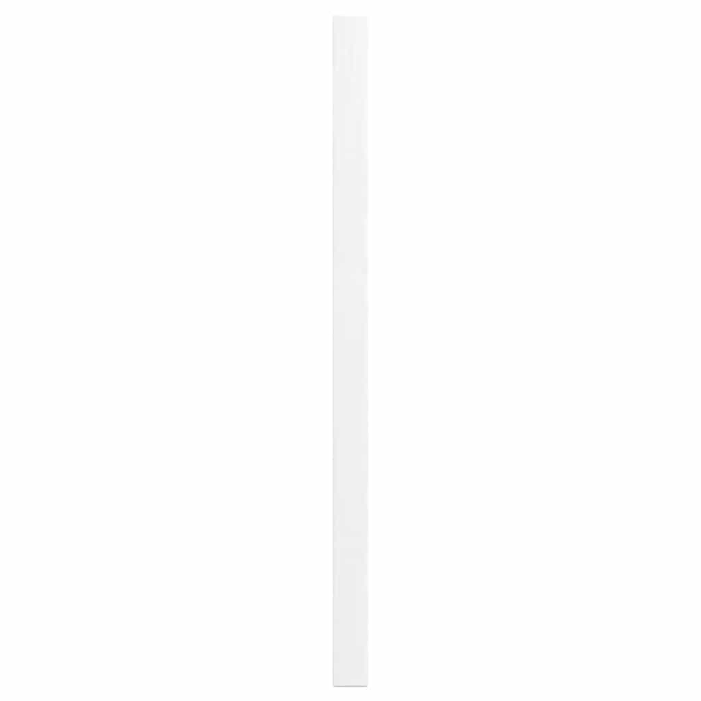 vidaXL Schranktür Lamellen-Design Weiß 39,5x29,5 cm