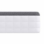 vidaXL Matratze Weiß und Grau 70 x 200 cm Bonell Feder