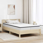 vidaXL Matratze 2 pcs Weiß und Grau 60 x 200 cm Bonell Feder