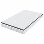 vidaXL Matratze 2 pcs Weiß und Grau 60 x 200 cm Bonell Feder