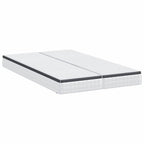 vidaXL Matratze 2 pcs Weiß und Grau 60 x 200 cm Bonell Feder