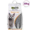 vidaXL Katzenstreu mit Babypuderduft Bentonit 20L