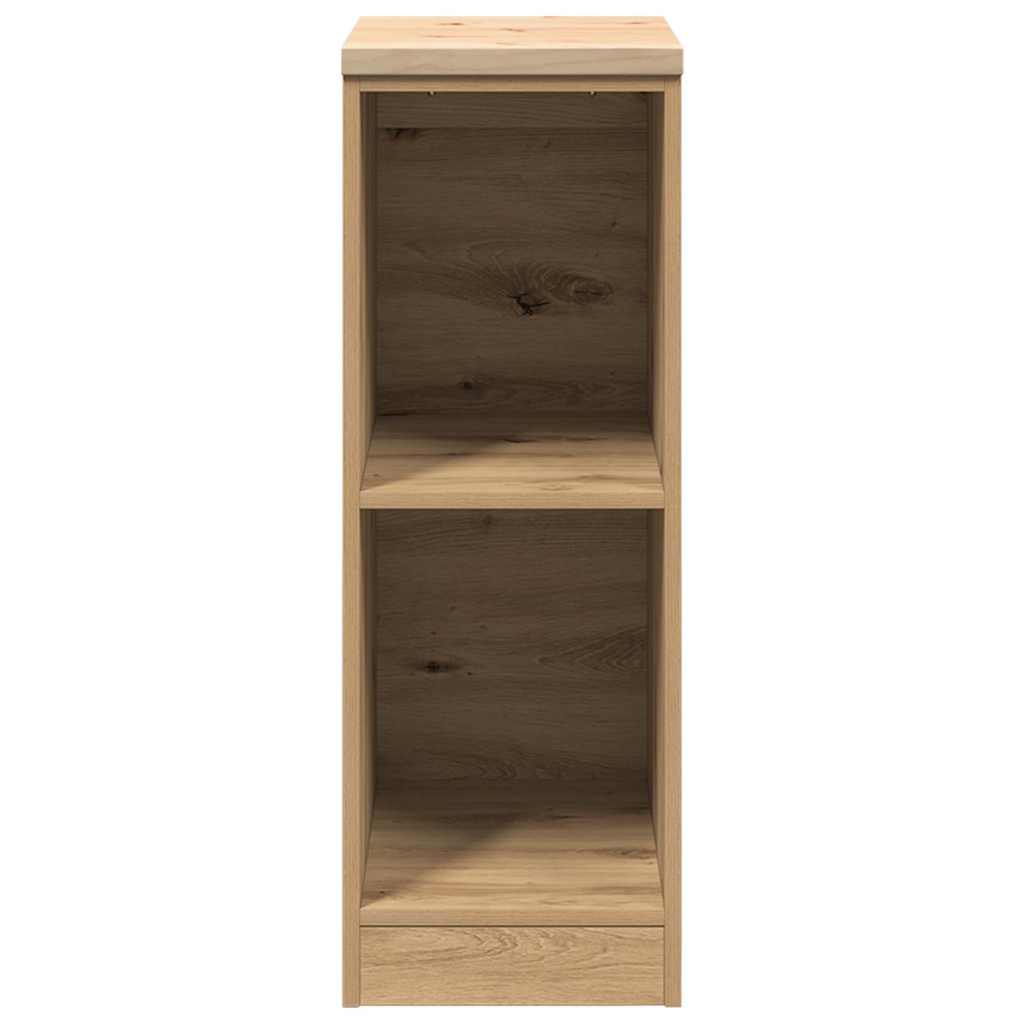 vidaXL Garagen-Aufbewahrungsschrank Artisan-Eiche Massivholz Kiefer