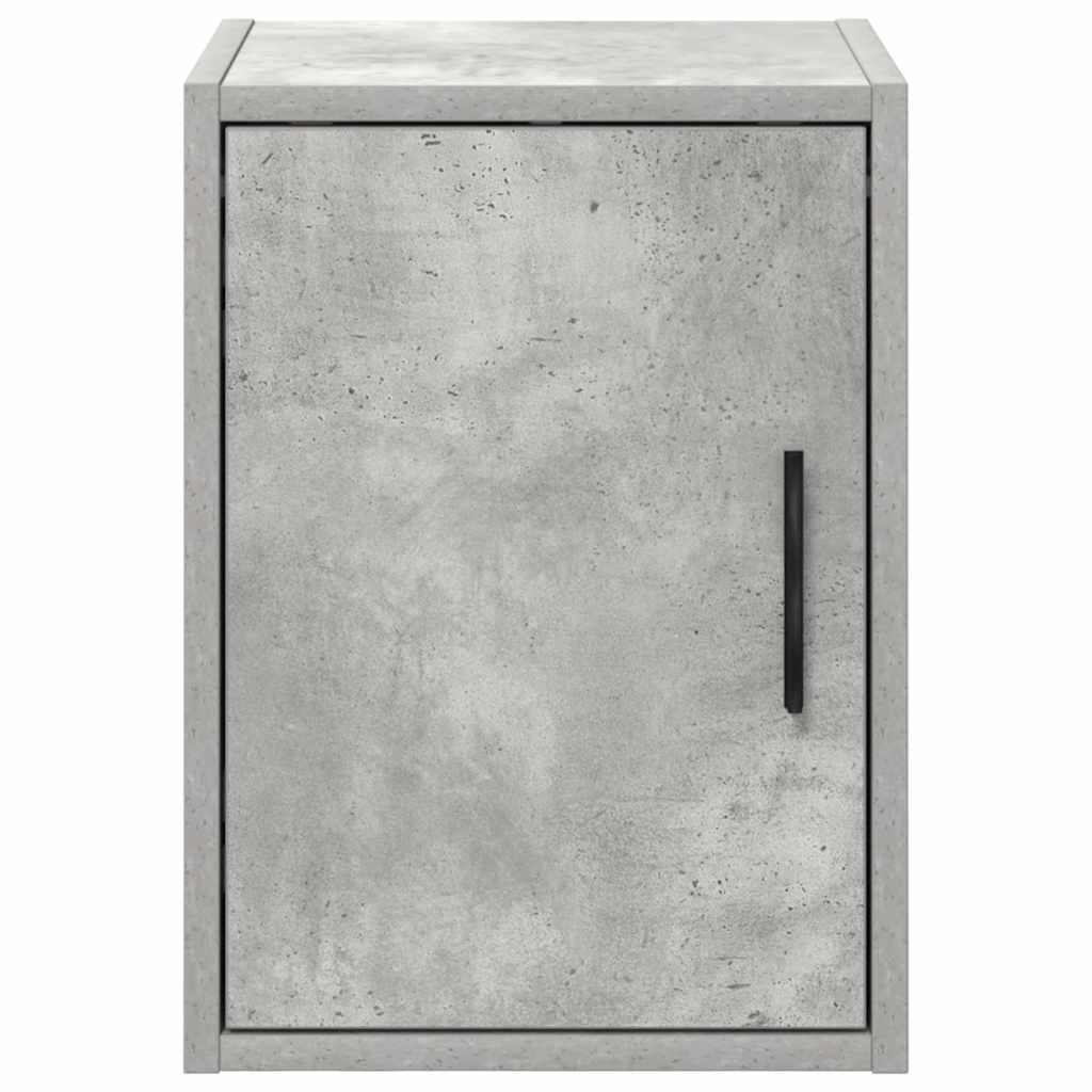 vidaXL Garagen-Wandschrank Betongrau Holzwerkstoff