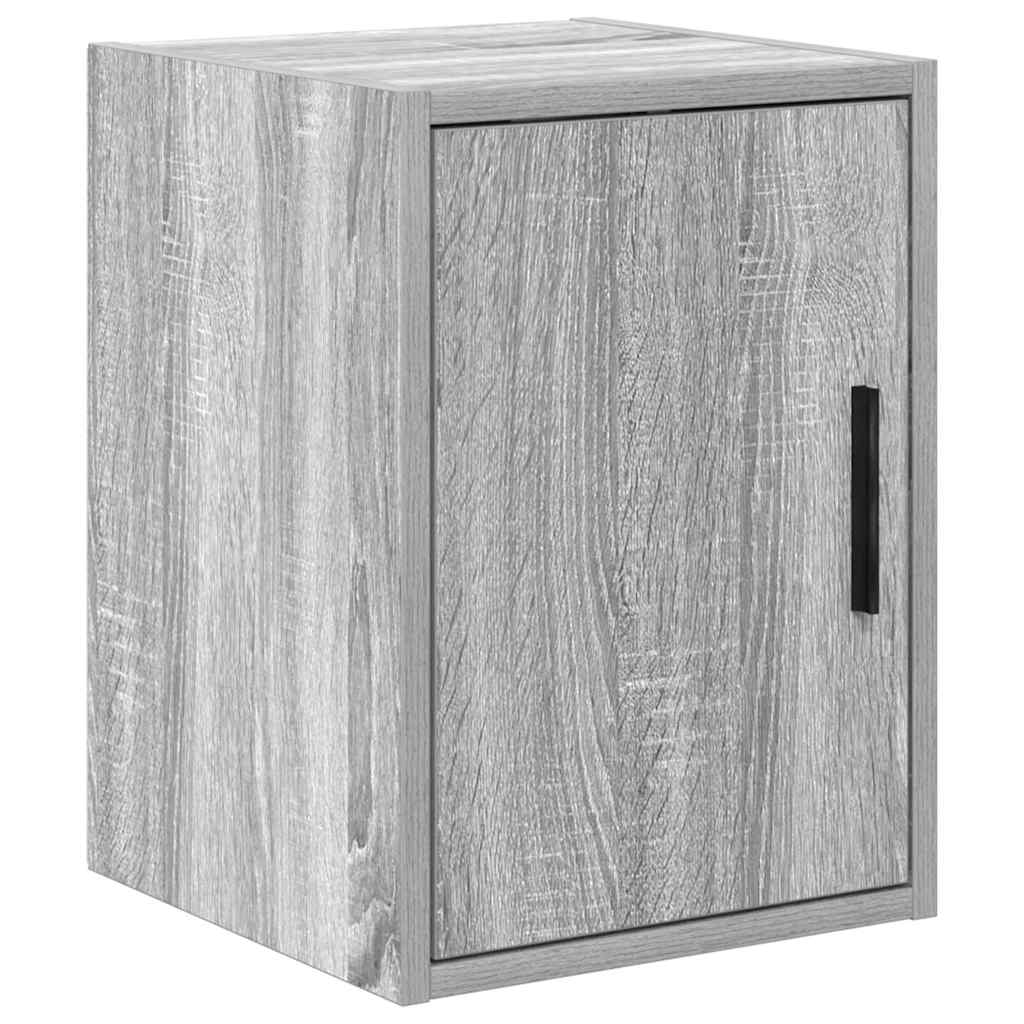 vidaXL Garagen-Wandschrank Grau Sonoma Holzwerkstoff