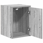 vidaXL Garagen-Wandschrank Grau Sonoma Holzwerkstoff