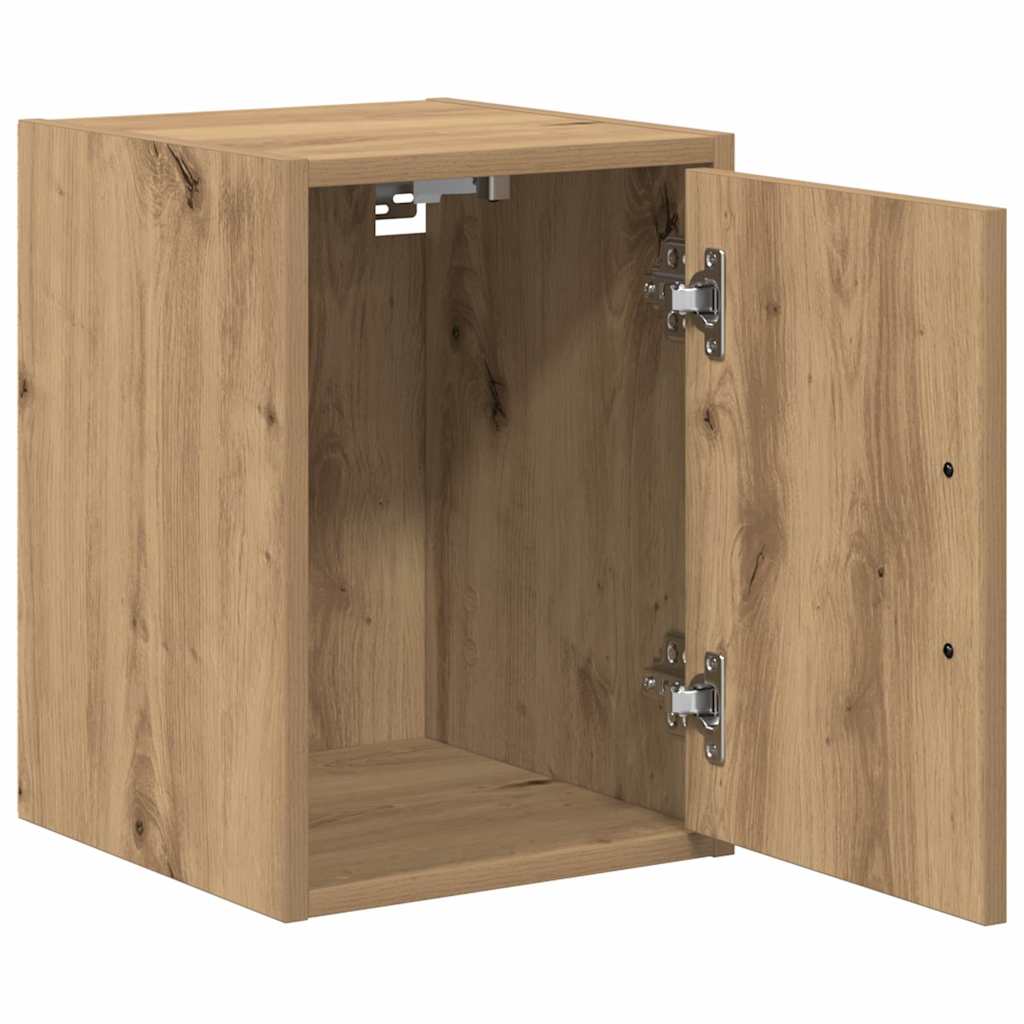 vidaXL Garagen-Wandschrank Artisan-Eiche Holzwerkstoff