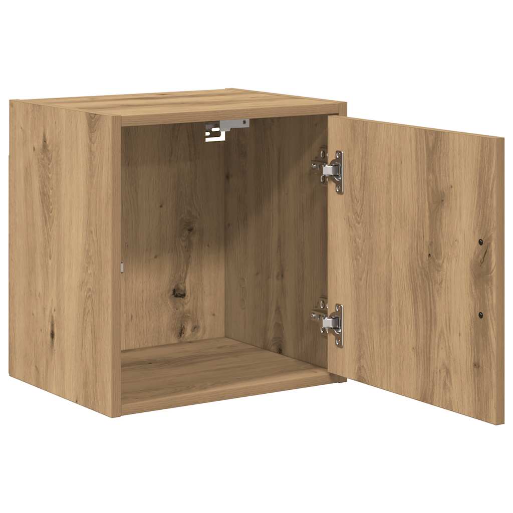 vidaXL Garagen-Wandschränke 2 Stk. Artisan-Eiche Holzwerkstoff