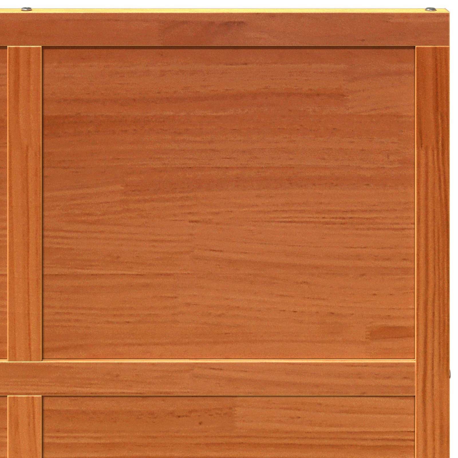 vidaXL Scheunentür Wachsbraun 100 x 208 cm Massives Kiefernholz