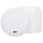 vidaXL Pappbecher mit Deckeln 1000 Stk. 16oz 400ml