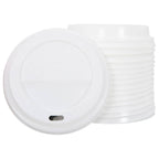 vidaXL Pappbecher mit Deckeln 1000 Stk. 12oz 300ml