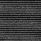 vidaXL Fußmatte Schwarz 40 x 60 cm Polypropylen