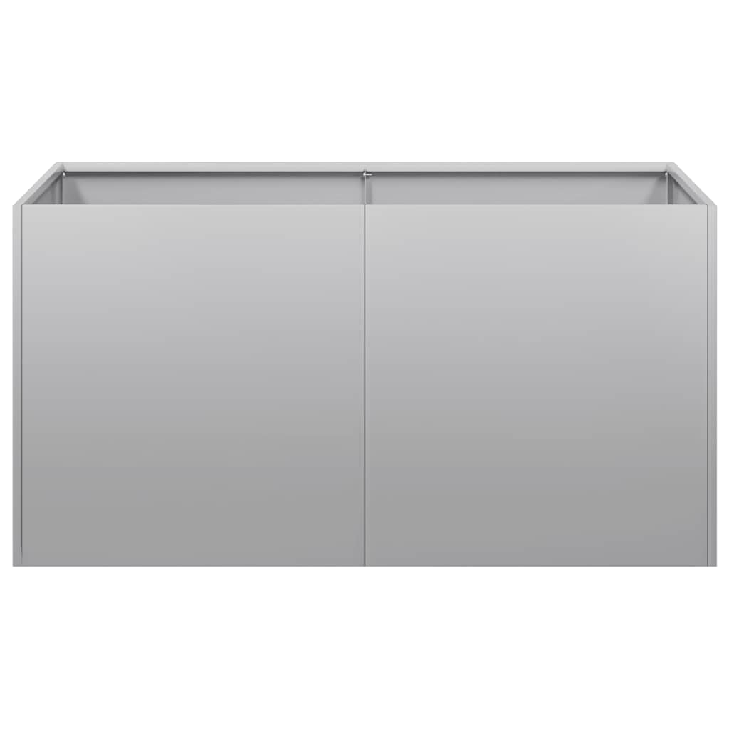 vidaXL Pflanzkübel 80x40x40 cm Verzinkter Stahl