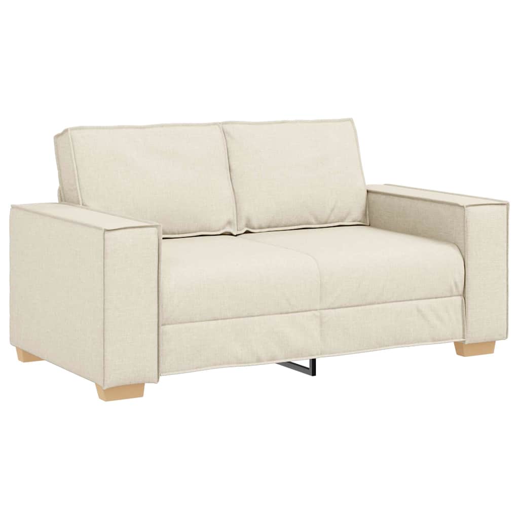 vidaXL Sofa Set 3 pcs Beige 220 x 80 x 84 cm Leinenmischgewebe