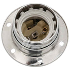 vidaXL Lampenfassungen 2 Stk. Satin-Nickel E27