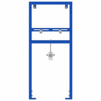 vidaXL Badezimmer Wandstütze Blau 50 x 3 x 112 cm