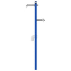vidaXL Badezimmer Wandstütze Blau 50 x 3 x 112 cm