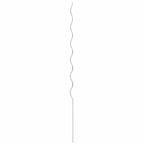 vidaXL Pflanzenstütze 20 pcs Silber 150 x 0,6 x 0,6 cm Stahl