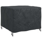 vidaXL Möbelbezug Uni Schwarz 100 x 100 x 70 cm 210D