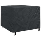 vidaXL Möbelbezug Schwarz 125 x 125 x 74 cm 420D Oxford-Gewebe