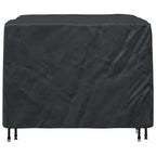 vidaXL Möbelbezug Schwarz 125 x 125 x 74 cm 420D Oxford-Gewebe
