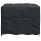 vidaXL Möbelbezug Schwarz 125 x 125 x 74 cm 420D Oxford-Gewebe