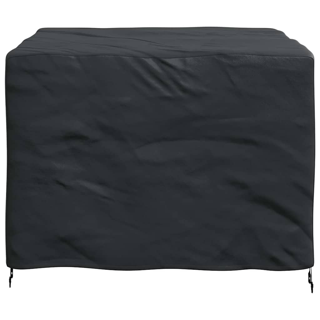 vidaXL Möbelbezug Schwarz 125 x 125 x 74 cm 420D Oxford-Gewebe