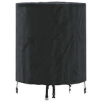 vidaXL Tischdecken Uni Schwarz 62 x 62 x 70 cm Stoff