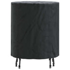 vidaXL Tischdecken Uni Schwarz 62 x 62 x 70 cm Stoff