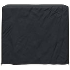 vidaXL Abdeckung für Kaminholzregal Uni Schwarz 210D Oxford Stoff