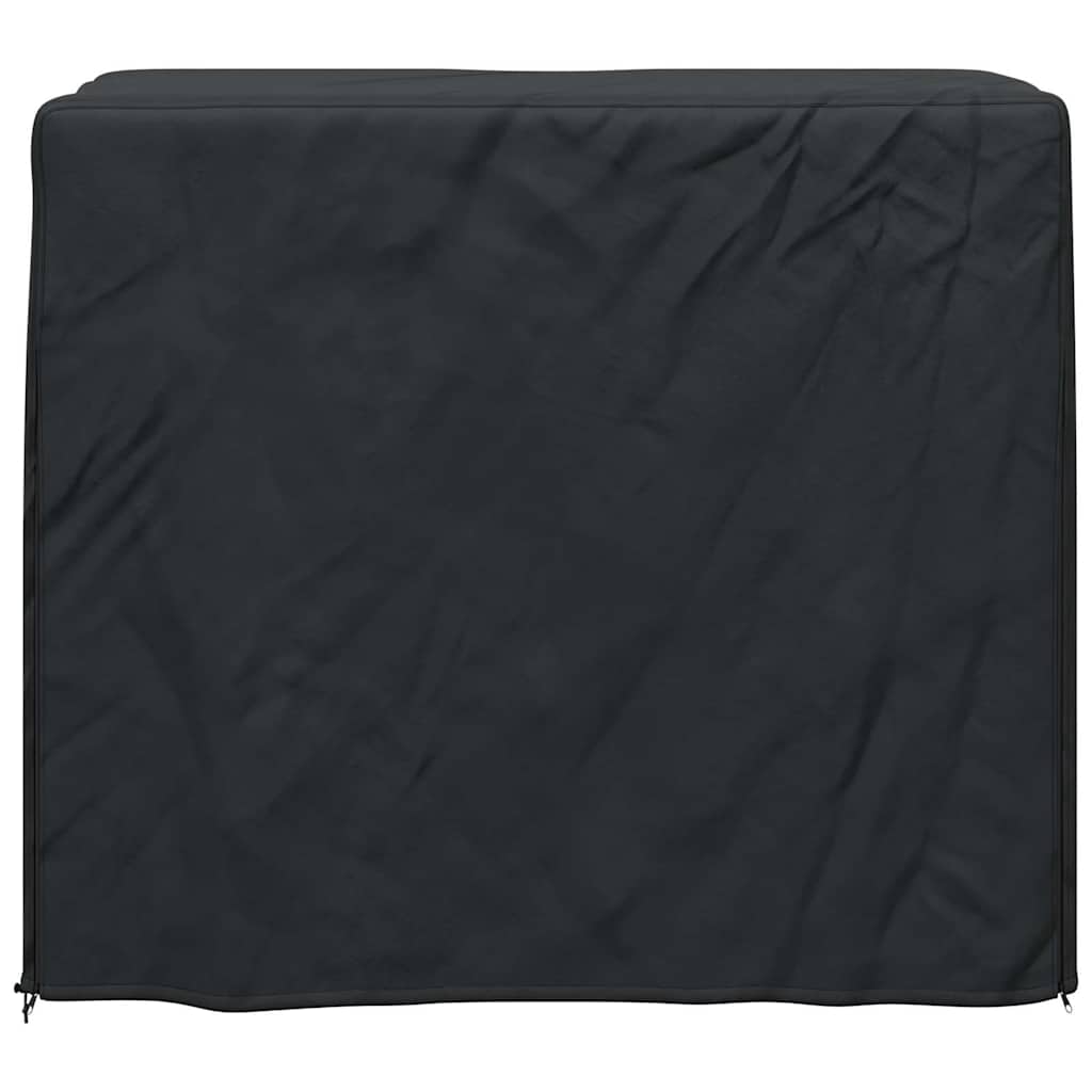 vidaXL Abdeckung für Kaminholzregal Uni Schwarz 600D Oxford Stoff