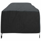 vidaXL Loungerhülle Uni Schwarz 74 x 210 x 40 cm Stoff
