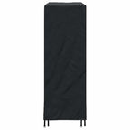 vidaXL Pingpong Tischbezug Uni Schwarz 165 x 70 x 185 cm Stoff