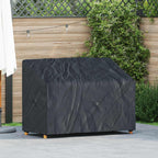 vidaXL Abdeckung für Gartenbank 134 x 70 x 65 / 94 cm 420D Oxford Stoff