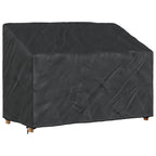 vidaXL Abdeckung für Gartenbank 134 x 70 x 65 / 94 cm 420D Oxford Stoff