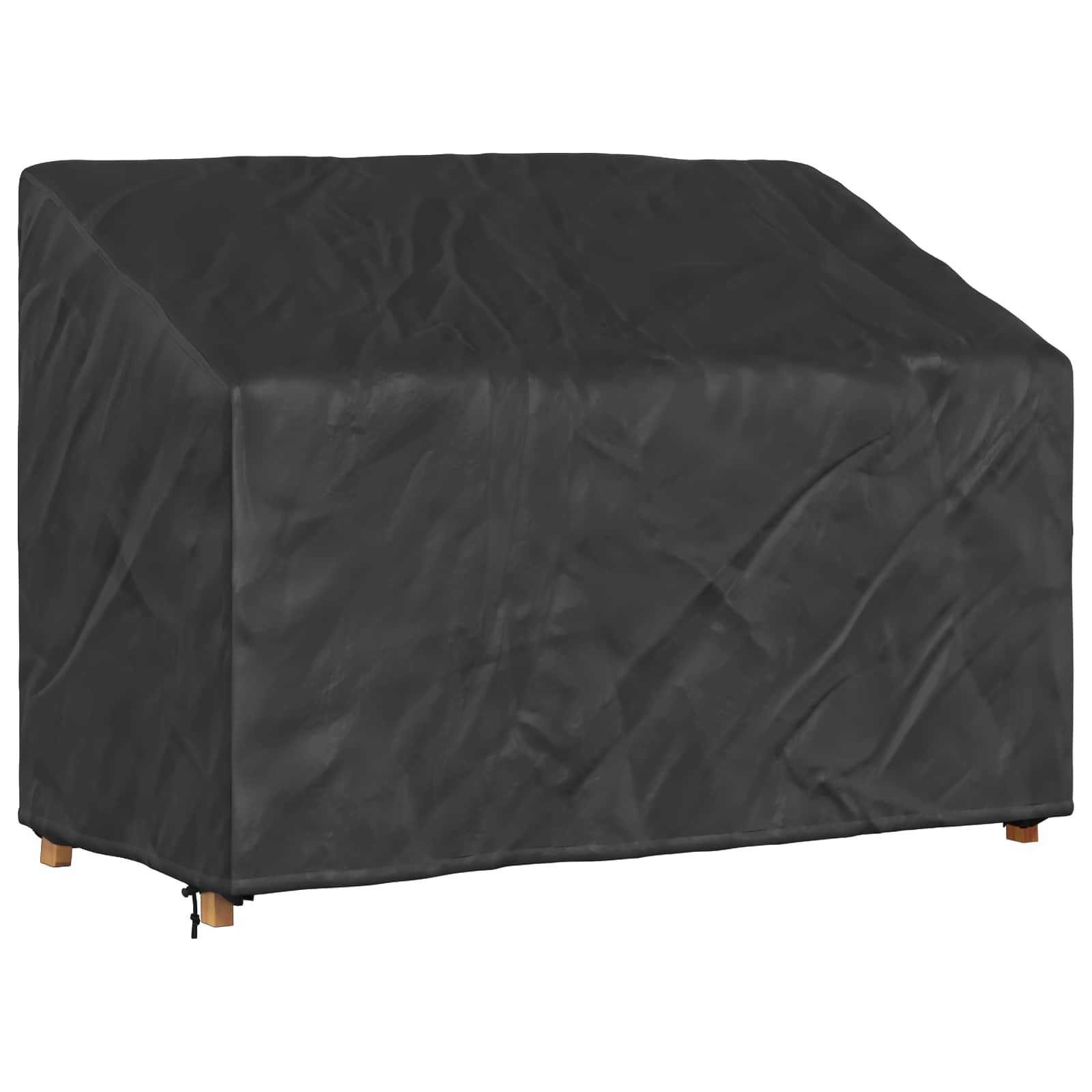 vidaXL Abdeckung für Gartenbank 134 x 70 x 65 / 94 cm 420D Oxford Stoff