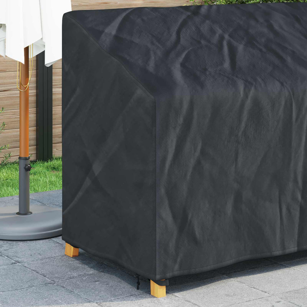 vidaXL Abdeckung für Gartenbank 165 x 70 x 65 / 94 cm 600D Oxford Stoff