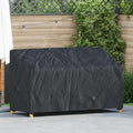 vidaXL Abdeckung für Gartenbank 165 x 70 x 65 / 94 cm 600D Oxford Stoff