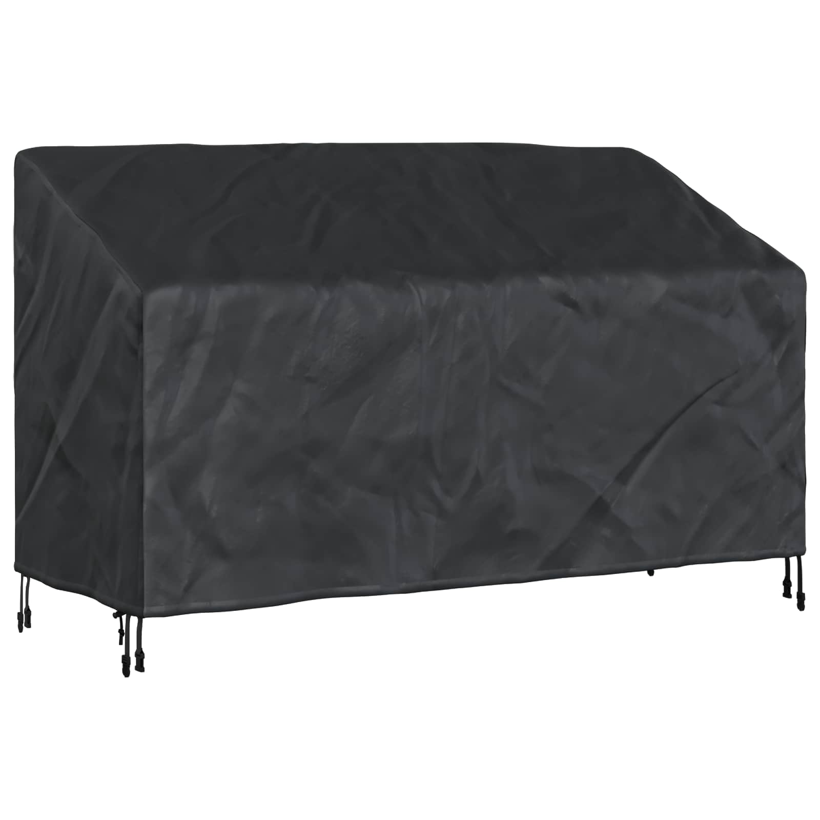 vidaXL Abdeckung für Gartenbank 165 x 70 x 65 / 94 cm 600D Oxford Stoff