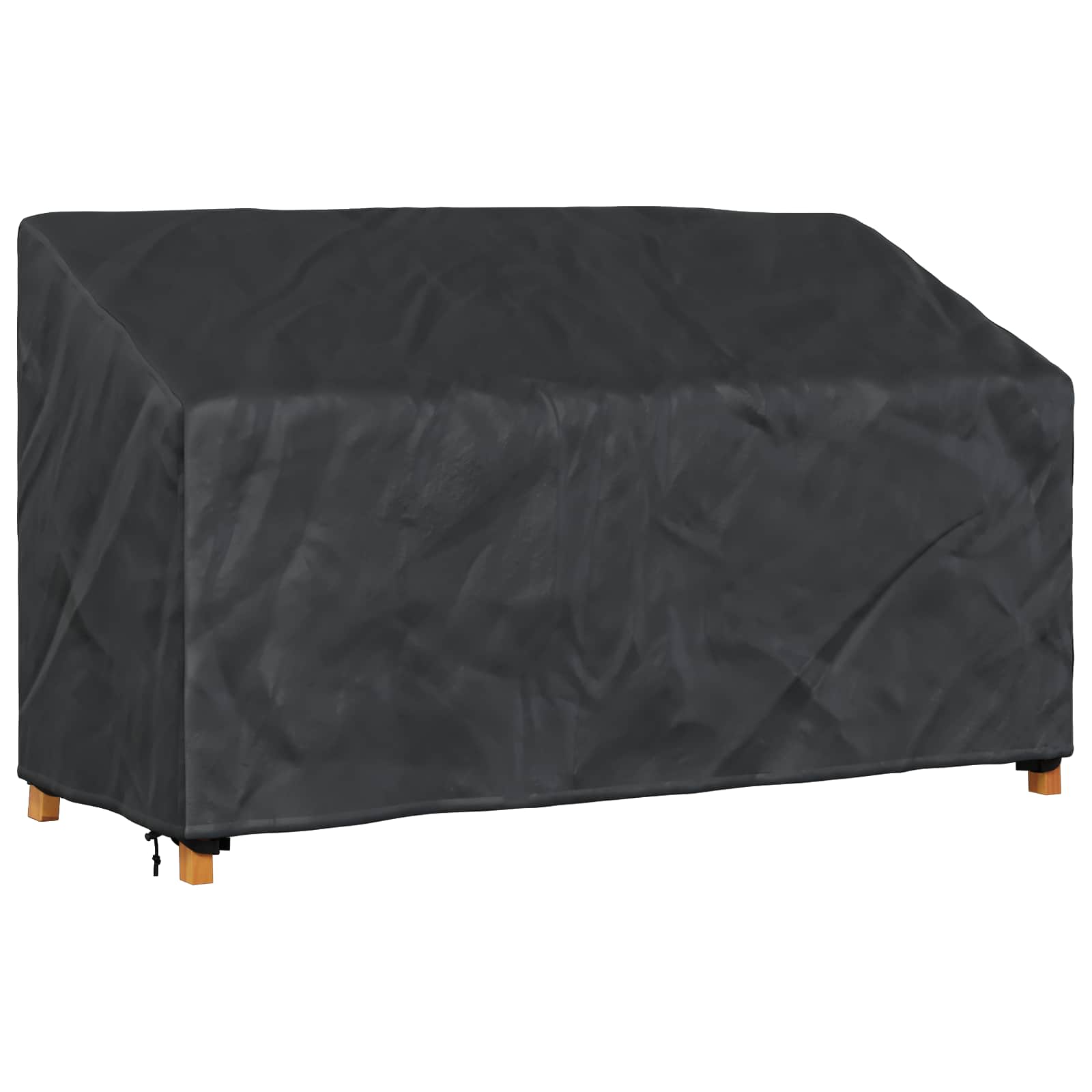 vidaXL Abdeckung für Gartenbank 165 x 70 x 65 / 94 cm 600D Oxford Stoff
