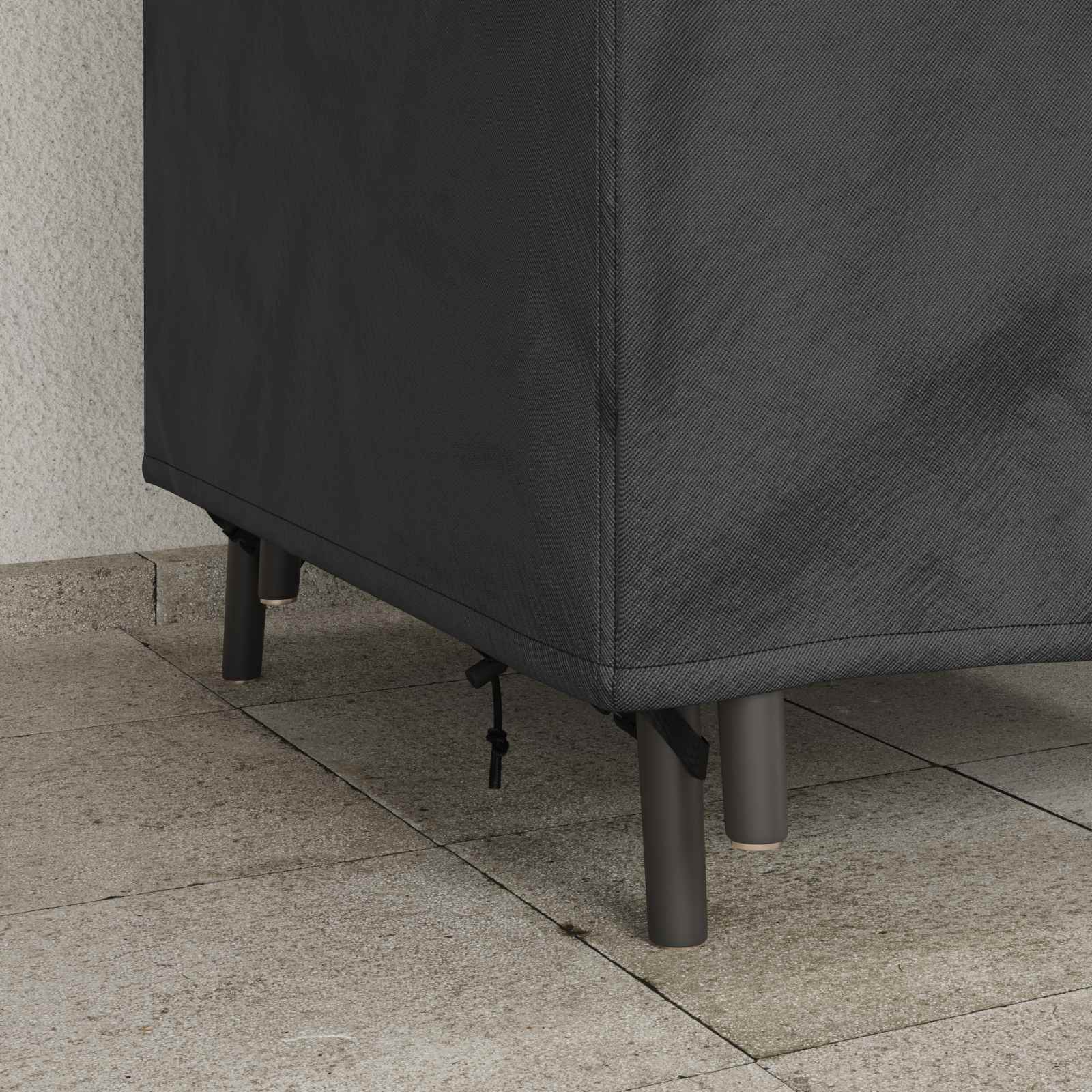 vidaXL Abdeckung für Gartenstuhl 75 x 78 x 65 / 100 cm 600D Oxford Stoff