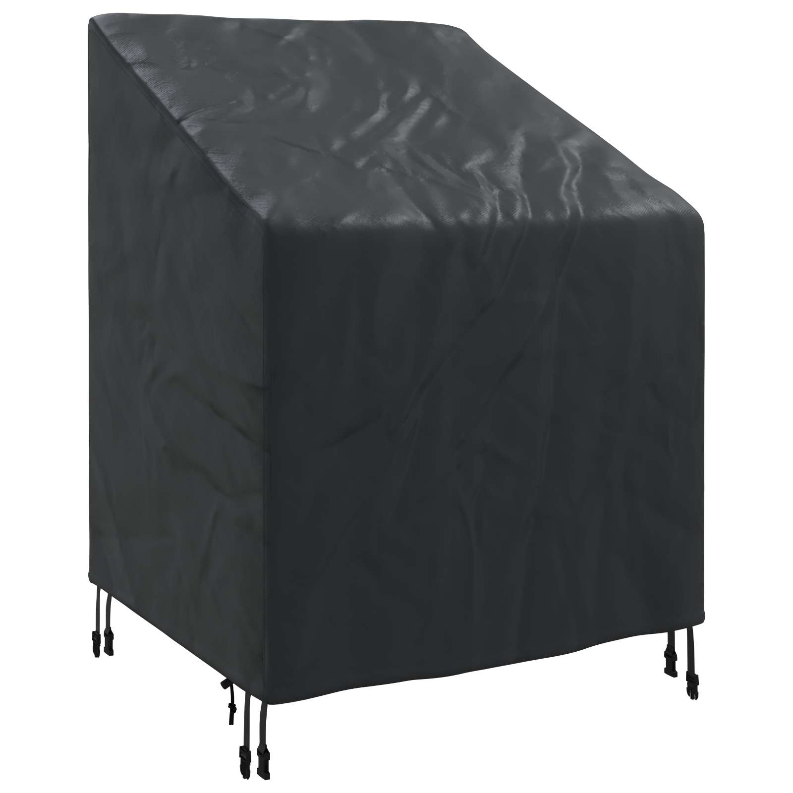 vidaXL Abdeckung für Gartenstuhl 75 x 78 x 65 / 100 cm 600D Oxford Stoff