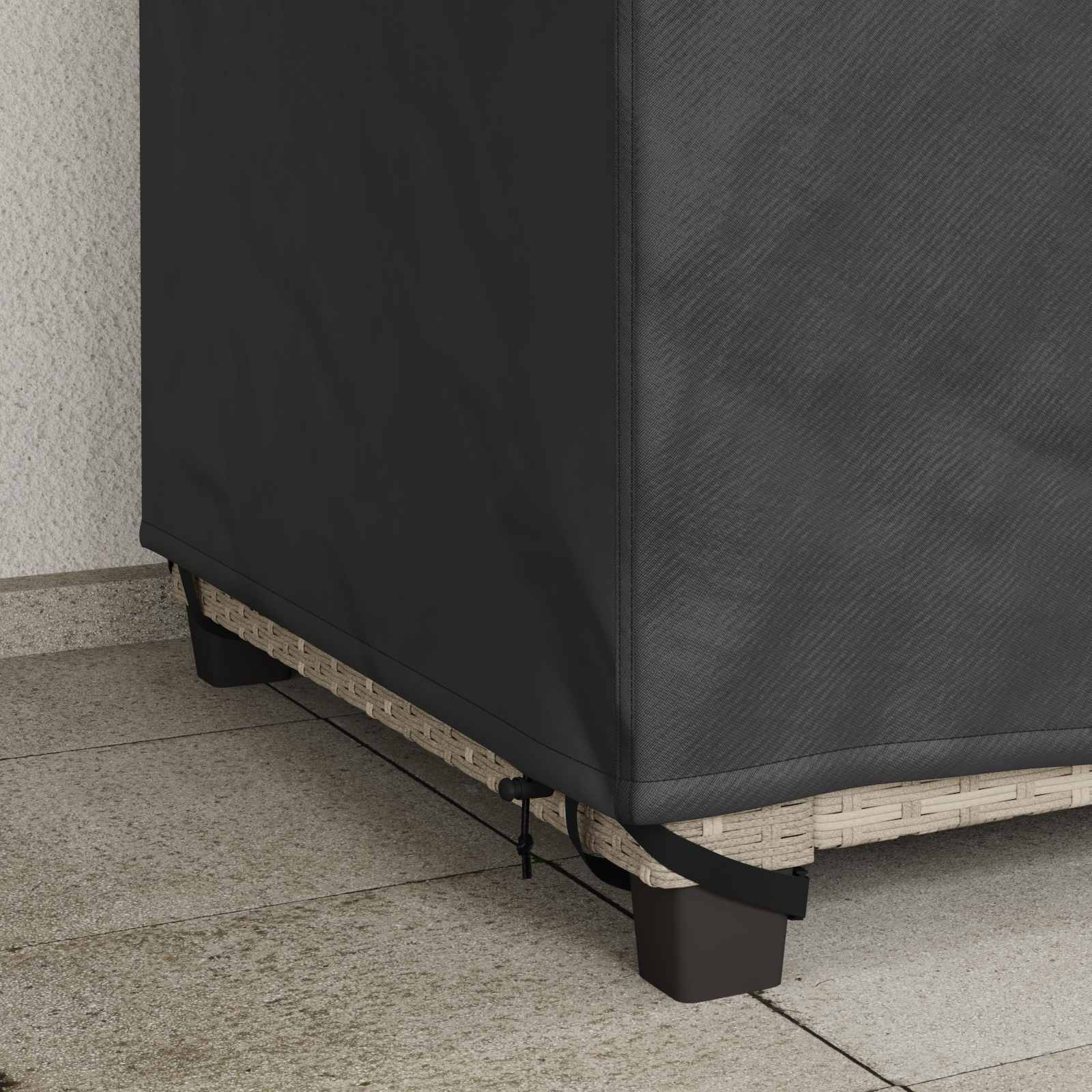 vidaXL Abdeckung für Gartenstuhl 96 x 79 x 74 cm 210D Oxford Stoff