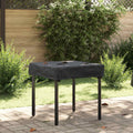 vidaXL Tischdecken Uni Schwarz 62 x 62 x 15 cm 600D Oxford Stoff